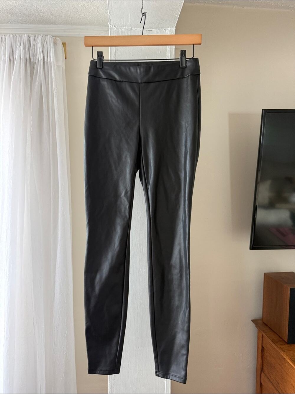 Leather leggings size XS